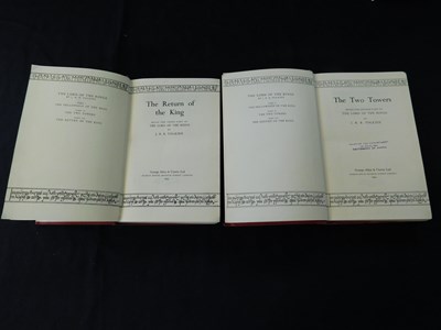 Lot 20 - JOHN RONALD REUEL TOLKIEN: 2 Titles: THE TWO...