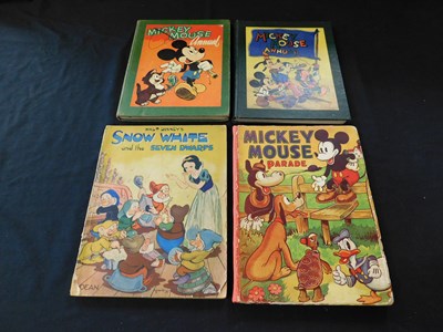 Lot 7 - WALT DISNEY: 4 Titles: SNOW WHITE AND THE...