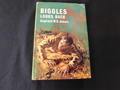 Lot 29 - W E JOHNS: BIGGLES LOOKS BACK, London, Hodder...