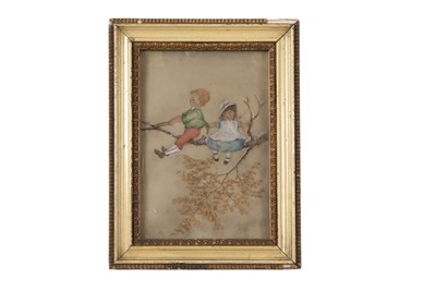 Lot 566 - Circa 19th century, four oil on ivory works,...
