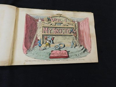 Lot 82 - GEORGE CRUIKSHANK: VOL 1 OF MY SKETCH BOOK,...