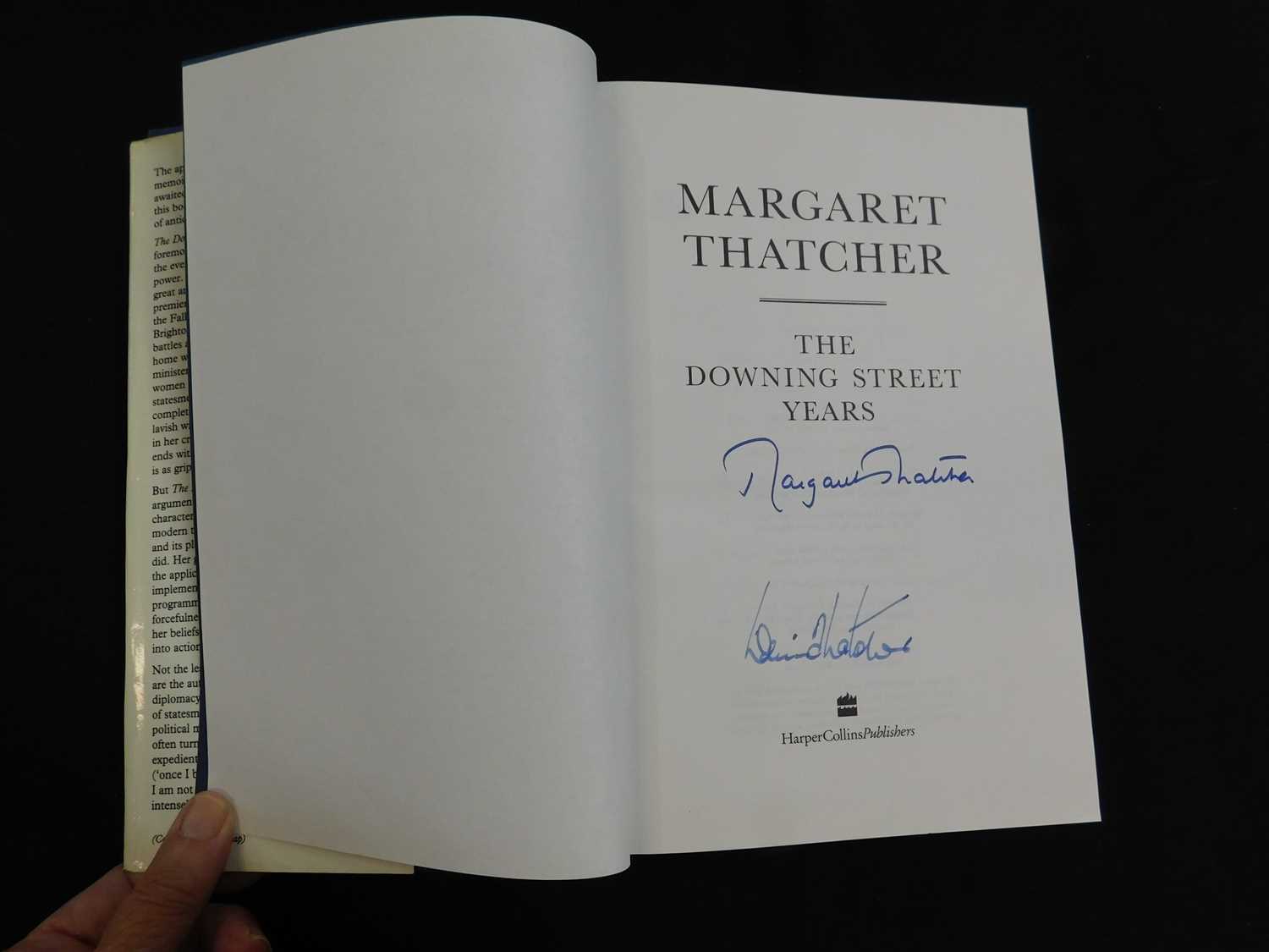 Lot 85 - MARGARET THATCHER: THE DOWNING STREET YEARS,