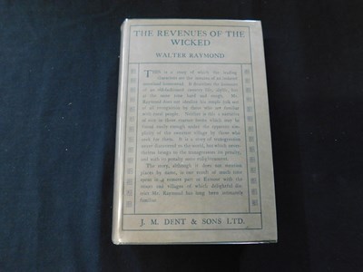 Lot 88 - WALTER RAYMOND: THE REVENUES OF THE WICKED,...