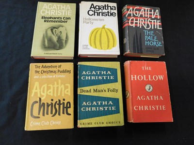 Lot 99 - AGATHA CHRISTIE: 6 Titles: THE HOLLOW, London,...