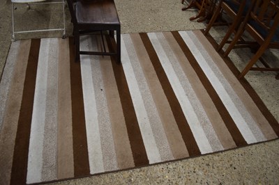 Lot 331 - MODERN STRIPED RUG, 230CM LONG