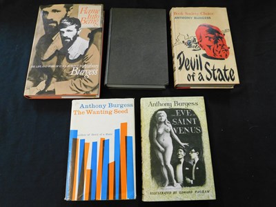 Lot 139 - ANTHONY BURGESS: 5 Titles: DEVIL OF A STATE,...