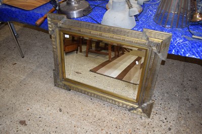 Lot 332 - MODERN BEVELLED MIRROR IN GILT FINISH FRAME,...