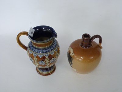 Lot 350 - Doulton Lambeth jug, late 19th Century with...