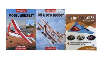 Lot 367 - A selection of model aircraft building books,...