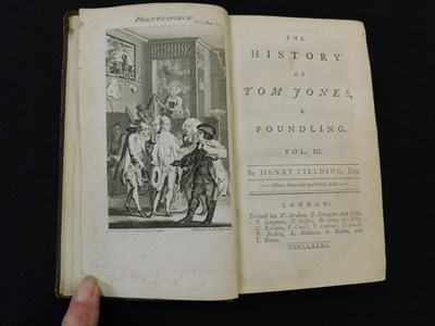 Lot 185 - HENRY FIELDING: THE HISTORY OF TOM JONES, A...