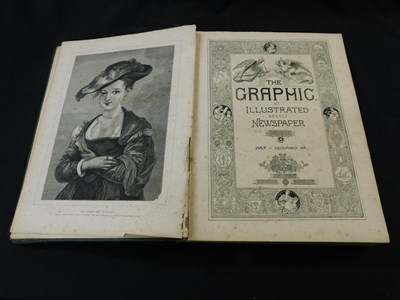 Lot 123 - THE GRAPHIC, 1871 (July-December) Vol 4, folio...