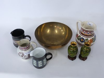 Lot 353 - Collection of ceramics including a late 18th...