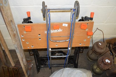 Lot 827 - BLACK & DECKER WORKMATE AND A DOMESTIC SACK...