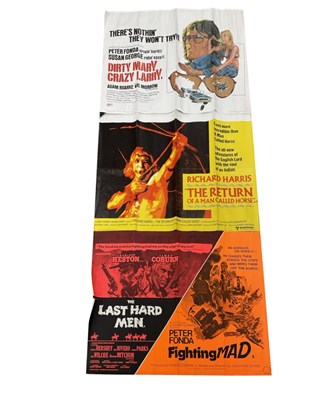 Lot 109 - A trio of 1970s quad film posters, to include:...
