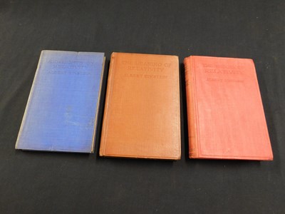 Lot 313 - ALBERT EINSTEIN: 3 Titles: RELATIVITY THE...