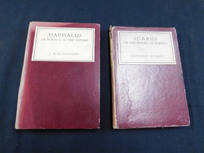 Lot 314 - BERTRAND RUSSELL: ICARUS OR THE FUTURE OF...