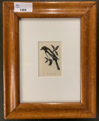 Lot 189 - Robert Gibbings (Irish,1889-1958), Magpie,...