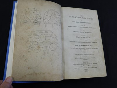 Lot 333 - JOHANN CASPAR SPURZHEIN: PHYSIOGNOMICAL SYSTEM...