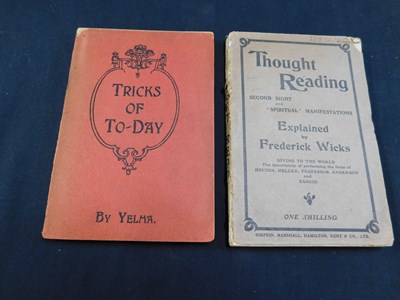 Lot 178 - FREDERICK WICKS: THOUGHT READING SECOND SIGHT...