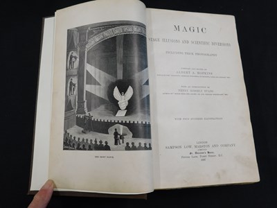 Lot 186 - ALBERT ALYS HOPKINS: MAGIC STAGE ILLUSIONS AND...