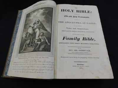 Lot 357 - THE HOLY BIBLE... Ed Jean Frederic Osgervald,...
