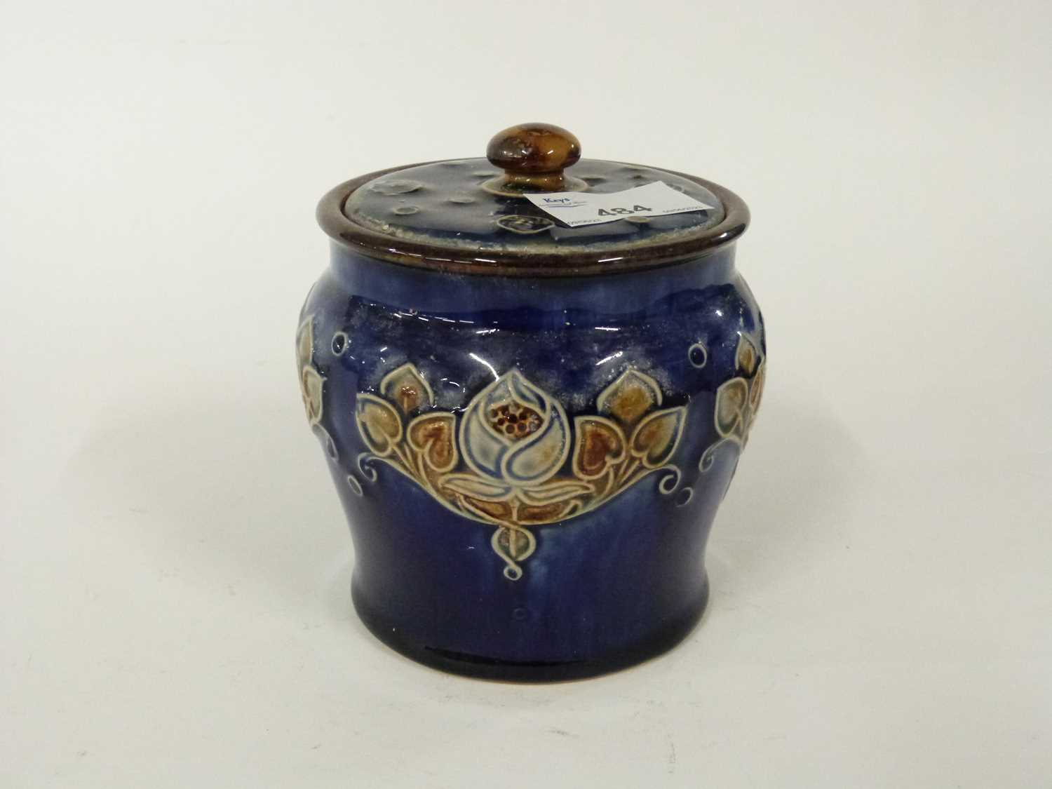 Lot 484 - Royal Doulton tobacco jar, early 20th Century...