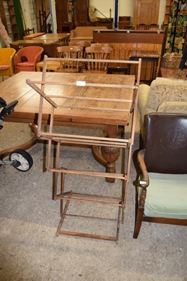 Lot 371 - FOLDING CLOTHES HORSE