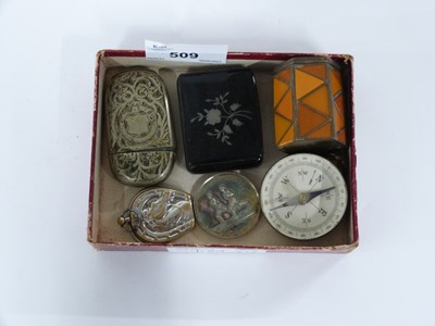 Lot 509 - Small box containing a number of mainly...