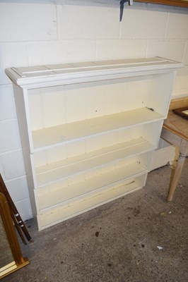 Lot 381 - PAINTED PINE DRESSER TOP, 108CM WIDE