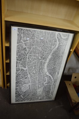 Lot 719 - A BALLOON VIEW OF LONDON, F/G