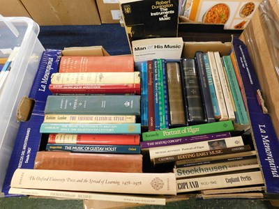 Lot 681 - 1 Box - Music related