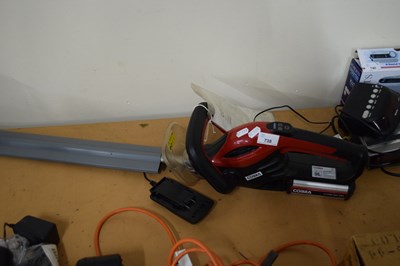 Lot 738 - COBRA CORDLESS HEDGE TRIMMER