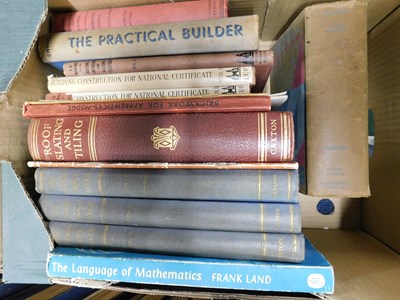 Lot 724 - 1 Box - Building Manuals