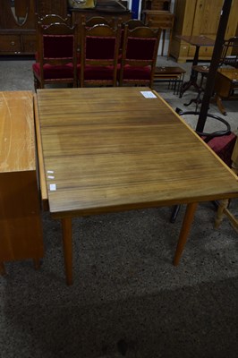 Lot 404 - RETRO MID-CENTURY ROSEWOOD EXTENDING DINING...