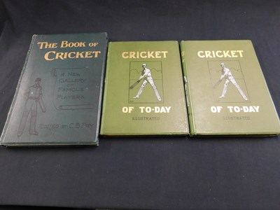 Lot 391 - C B FRY (Ed): THE BOOK OF CRICKET A GALLERY OF...