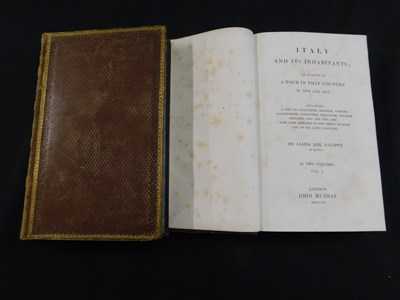 Lot 477 - JACQUES AUGUSTE GALIFFE: ITALY AND ITS...