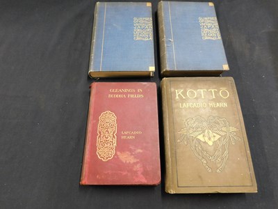 Lot 481 - LAFCADIO HEARN: 3 Titles: GLEANINGS IN...