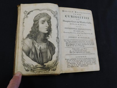 Lot 482 - GEORGE BICKHAN: DELICIAE OR THE CURIOSITIES OF...