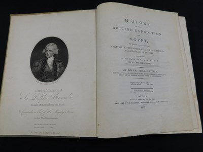 Lot 488 - ROBERT THOMAS WILSON: HISTORY OF THE BRITISH...