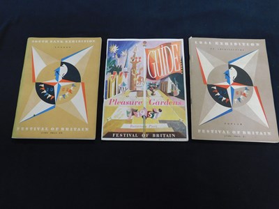 Lot 505 - Festival of Britain 1951 general program plus...