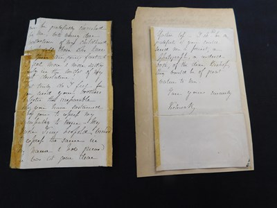 Lot 342 - Queen Victoria (1819-1901) autograph letter...