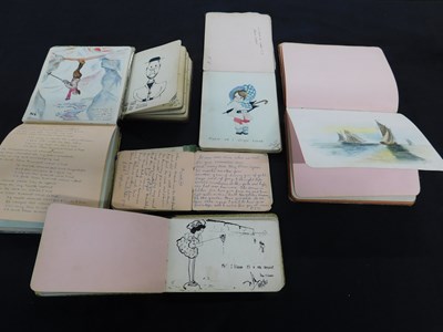 Lot 525 - Box - 6 assorted mainly Edwardian period...