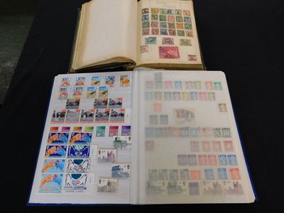 Lot 541 - World mint and used stamp collection in old...