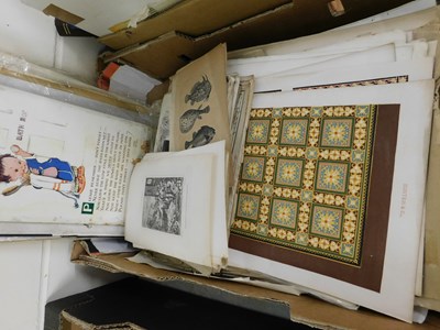 Lot 551 - Box - Ephemera mainly prints