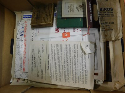 Lot 558 - Box - Ephemera