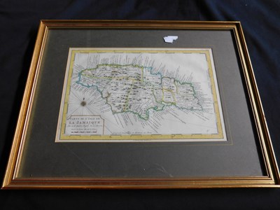 Lot 574 - S BELLIN : CARTE DE L'ISLE DE LA JAMAIQUE -...