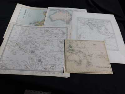 Lot 579 - Packet - 12 assorted mainly 19th Century maps...