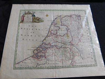 Lot 597 - E BOWEN: A NEW AND CORRECT MAP OF THE SEVEN...