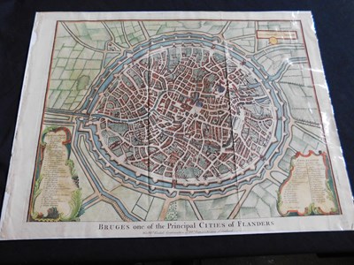 Lot 601 - J BASIRE?: BRUGES ONE OF THE PRINCIPAL CITIES...