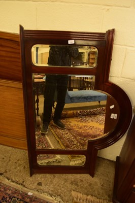 Lot 448 - LATE VICTORIAN MAHOGANY FRAMED ARCH TOP...
